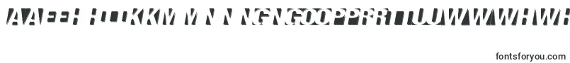 Шрифт Negatron – маори шрифты