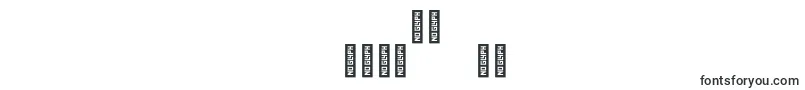 BarbedwireRegular-Schriftart – usbekische Schriften