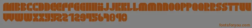 Más sobre la fuente BlockjayewRegular fuente BlockjayewRegular – Fuentes Marrones Sobre Fondo Gris