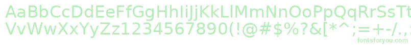 BitstreamVeraSans Font – Green Fonts