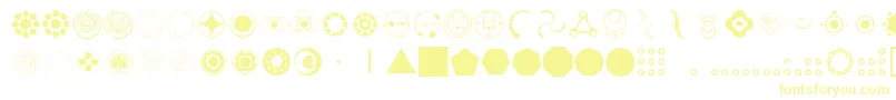 CropCircleDingbats Font – Yellow Fonts