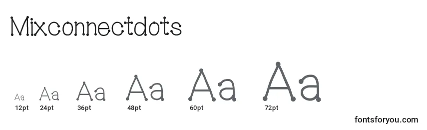 Mixconnectdots Font Sizes