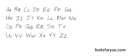 Mchandwriting Font