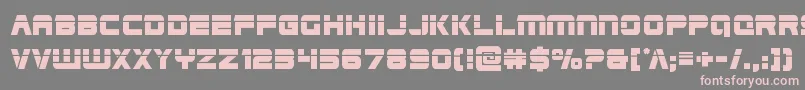 Edgeracerlaser Font – Pink Fonts on Gray Background