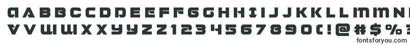 Шрифт Jeebratitle – технические шрифты