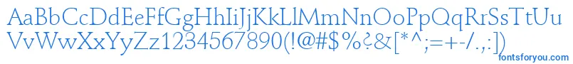 DeutchLightSsiLight Font – Blue Fonts