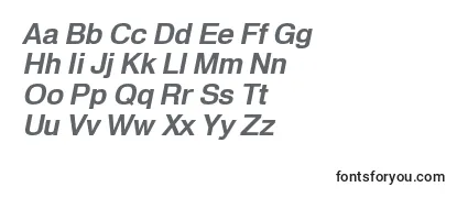 HeldustryftDemiItalic-fontti