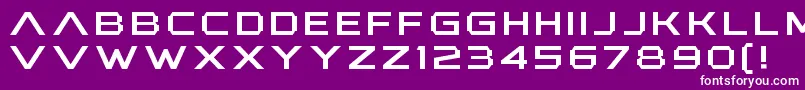 Weitere Informationen zur AnotherXanadu-Schriftart AnotherXanadu-Schriftart – Weiße Schriften auf violettem Hintergrund