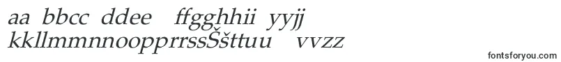 PheasantItalic Font – Lithuanian Fonts