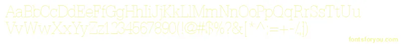Installationlightssk Font – Yellow Fonts
