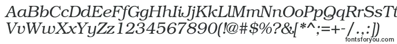 BookmancLightitalic Font – Lowercase Fonts