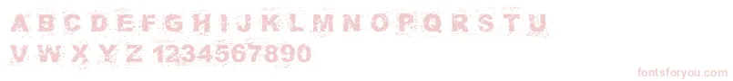 FuckautorityRegular Font – Pink Fonts on White Background