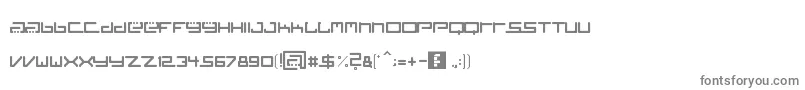 フォントTistoFont – 白い背景に灰色の文字