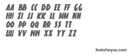 KnuckleSandwichClassicItalic Font