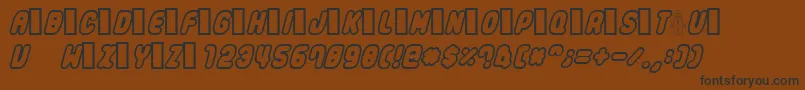 More about Legothick Font Legothick Font – Black Fonts on Brown Background