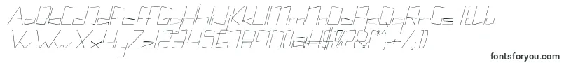 Kuppelcondenseitalickuppel-Schriftart – Schriftarten, die mit K beginnen