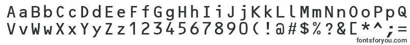 OcrbLt-fontti – kuuluisat fontit