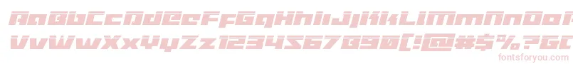 Turbochargelaserital-Schriftart – Rosa Schriften