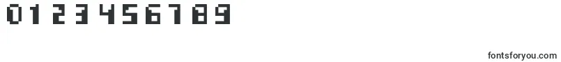 CommoMonospaced-Schriftart – Schriften für Zahlen und Nummern