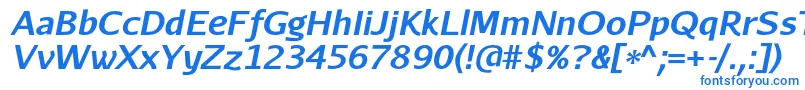 AurulentsansBolditalic Font – Blue Fonts