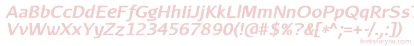 AurulentsansBolditalic Font – Pink Fonts