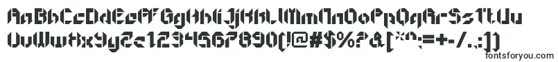 GetaroboOpen-fontti – brändifontit