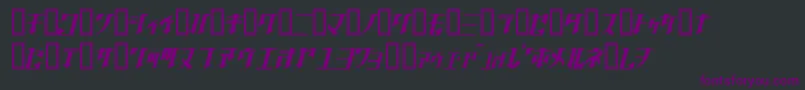 Golgoj Font – Purple Fonts on Black Background
