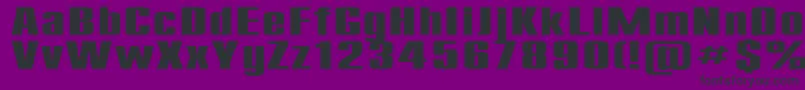 Saiba mais sobre a fonte Compact185b Fonte Compact185b – fontes pretas em um fundo violeta