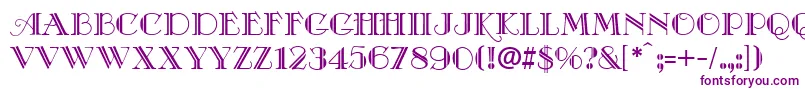CafeDeFranceDeco Font – Purple Fonts