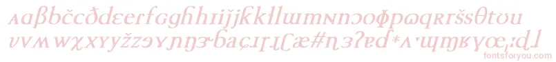 TechphoneticBoldItalic Font – Pink Fonts