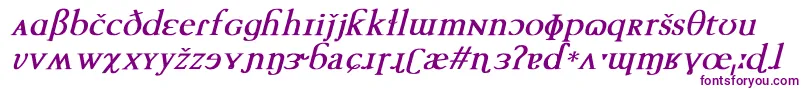 TechphoneticBoldItalic Font – Purple Fonts