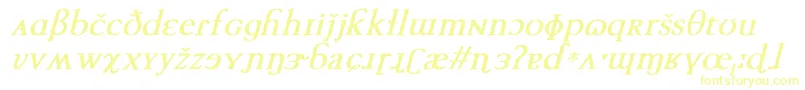 TechphoneticBoldItalic Font – Yellow Fonts