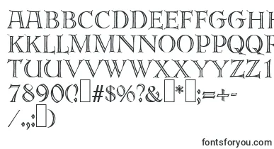 E820DecoRegular font – Fonts Starting With E