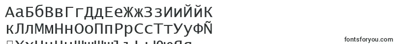 Шрифт LucidaConsole – болгарские шрифты