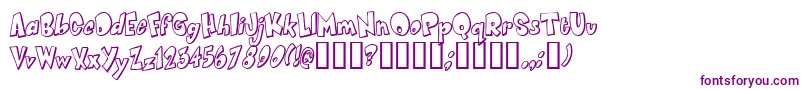 SmartieCaps-fontti – violetit fontit