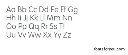 Review of the VagroundedstdThin Font