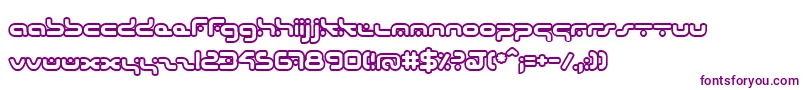 HybridOutline Font – Purple Fonts