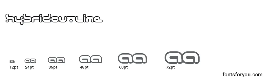 HybridOutline Font Sizes