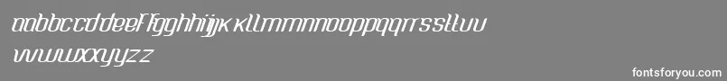 CaspianseaMedium Font – White Fonts on Gray Background