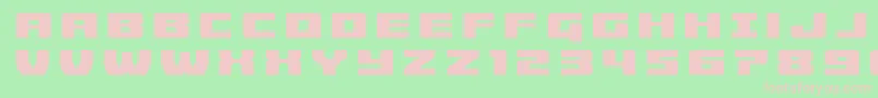 Cruiserfortresstitle Font – Pink Fonts on Green Background