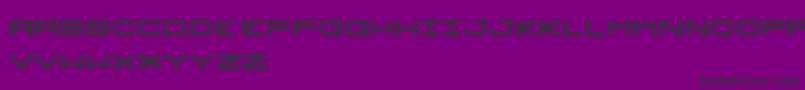 Sprawl Font – Black Fonts on Purple Background