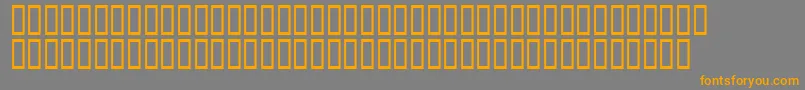 AScratchedRemix-Schriftart – Orangefarbene Schriften auf grauem Hintergrund