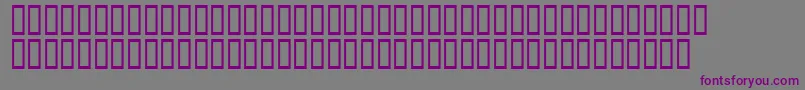 AScratchedRemix Font – Purple Fonts on Gray Background