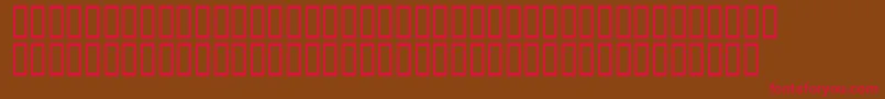 AScratchedRemix Font – Red Fonts on Brown Background