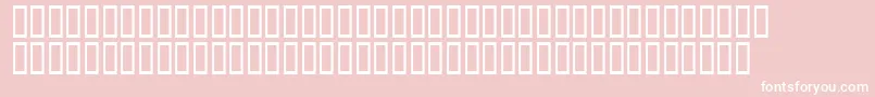 AScratchedRemix Font – White Fonts on Pink Background