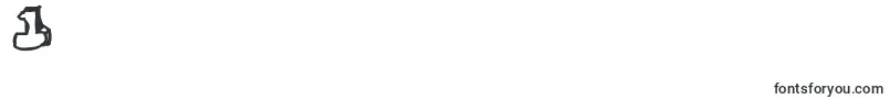 OpnStunfillawenkay Font – Fonts for Digit 1