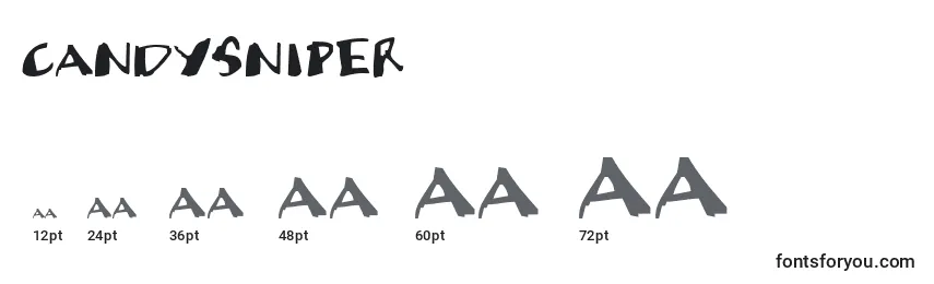 CandySniper Font Sizes