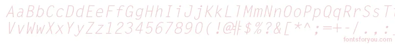LettergothicstdSlanted Font – Pink Fonts
