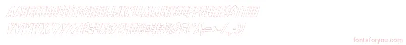 Grimghostoutlineital Font – Pink Fonts