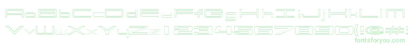 914Outline Font – Green Fonts